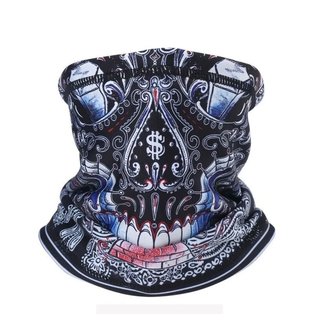 Winter Fleece Neck Gaiter Half Face Mask Ski Motorcycle Cycling Scarf Bandana US
